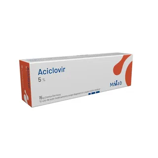 Envase de Aciclovir 5% x 5g milab