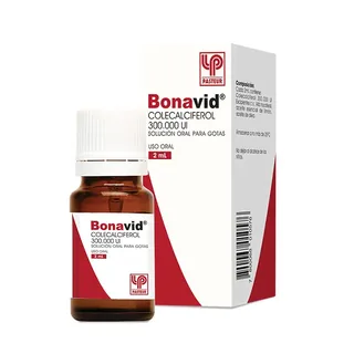 Envase de Bonavid gotas 300.000 UI x 2ml