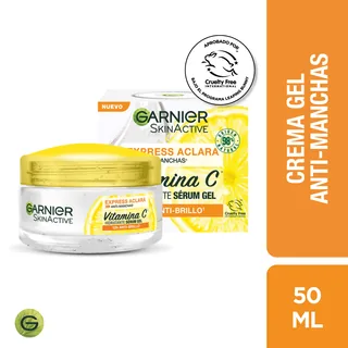 Envase de Garnier hidratante serum gel x 50 ml