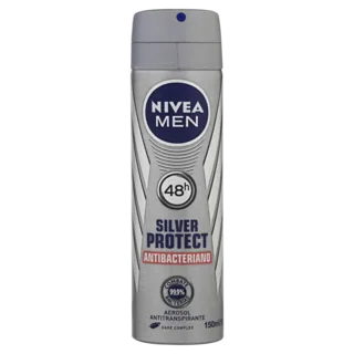 Envase de Nivea men active dry silver s/alcohol x 150 ml