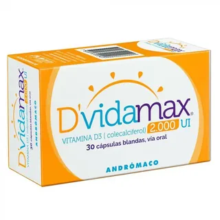 Envase de Dvida max 2000 UI x 30 caps