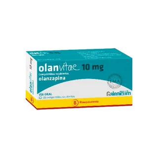 Envase de Olanvitae 10 mg x 28 comprimidos