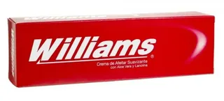 Envase de Crema de afeitar con lanolina x 100 g williams