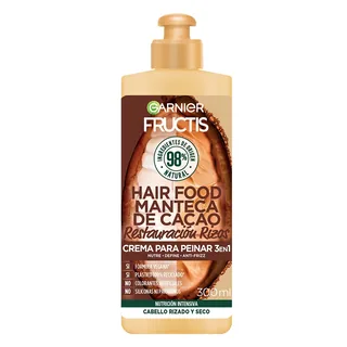 Envase de Fructis crema peinar 300ml manteca de cacao