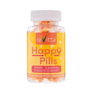 Envase de Happy pills complex x 180 capsulas wink