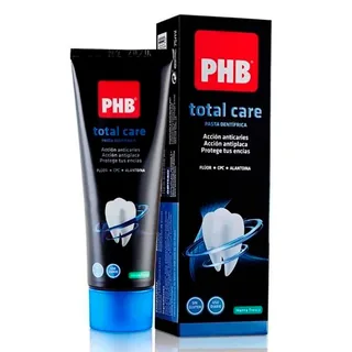 Envase de PHB pasta dental total care x 75 ml