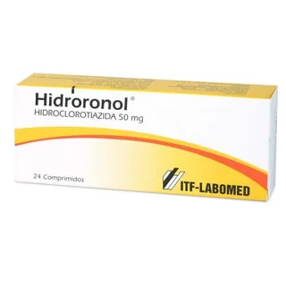 Envase de Hidroronol 50 mg x 24 comprimidos
