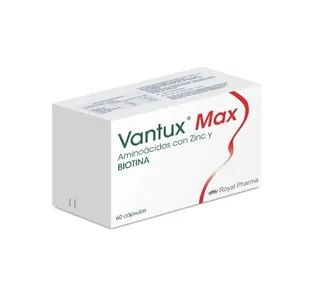Envase de Vantux max cap x 60