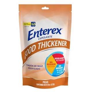 Envase de Enterex food thickener x 227 g espesante