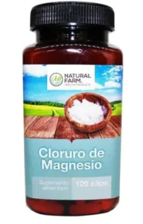 Envase de Cloruro de magnesio x 120 caps natural farm