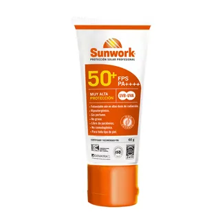 Envase de Sunwork 50+ x 60 gr FPS