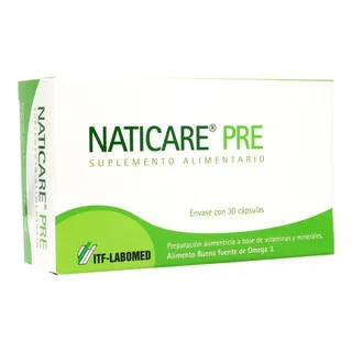 Envase de Naticare pre x 30 cap