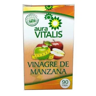 Envase de Vinagre de manzana x 90 caps aura vitalis