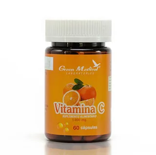 Envase de Vitamina c 1000 mg x 60 caps