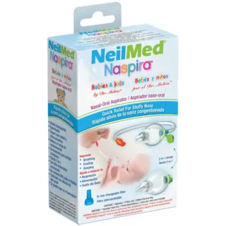 Envase de Naspira neil med aspirador nasal – oral bebe