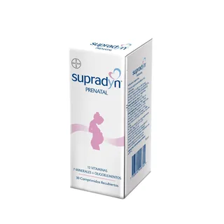 Envase de Supradyn prenatal x 30