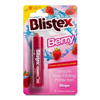 Envase de Blistex SPF 15 bal labial x 4,25 g berry