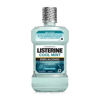 Envase de Listerine cool mint zero alcohol 500 ml jonhson & johnson