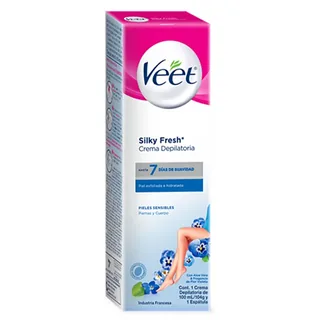 Envase de Veet crema dep piel sens 100ml