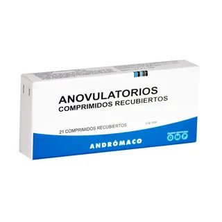Envase de Anovulatorios microdosis 0,03 mg / 0,15 mg x 21 comprimidos
