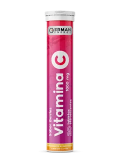 Envase de Vitamina c efervescente berries x 20 tabletas sin marca