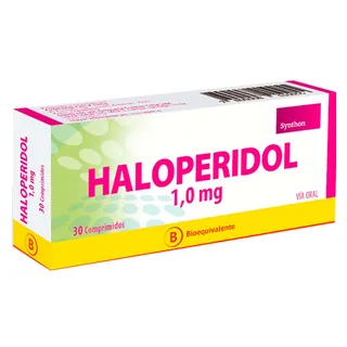 Envase de Haloperidol 1 mg x 30 comprimidos