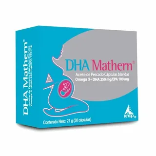 Envase de DHA mathern 21 gr x 30 cap
