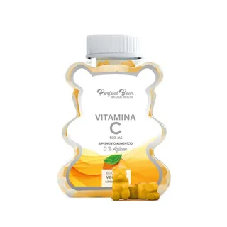 Envase de Perfect bear vitamina c 500 mg x 60 perfect bear