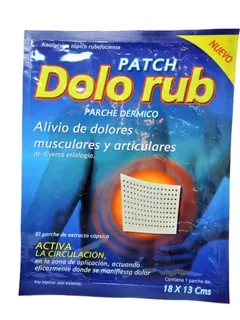 Envase de Dolorub parch dermico unidad