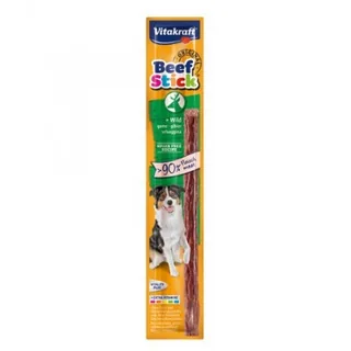 Envase de Vitafkraft beef stick ciervo masct
