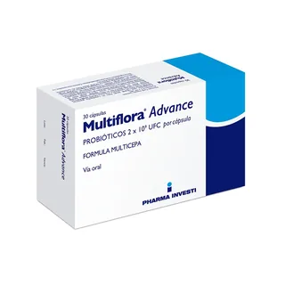 Envase de Multiflora adv x 30 cap prob