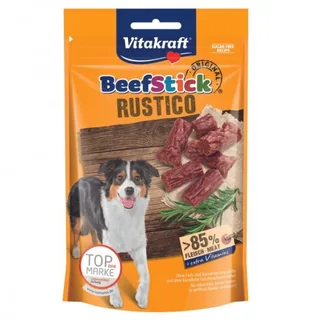 Envase de Vitafrakt beef stick rustico masct