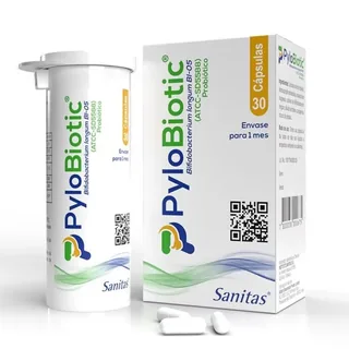Envase de Pylobiotic x 30 caps