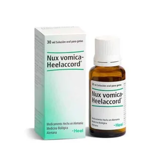 Envase de Nux vomica gotas x 30 ml