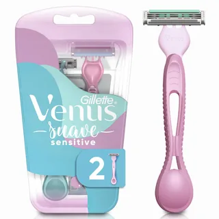 Envase de Gillette venus suave x 2 und