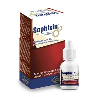 Envase de Sophixin x 5 ml solucion oftalmica