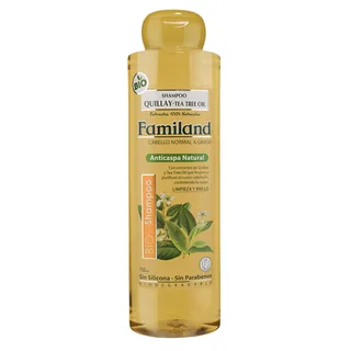 Envase de Shampoo quillay tea tree oil bio x 750 ml