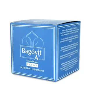 Envase de Bagovit vitamina a crema hidratante bago