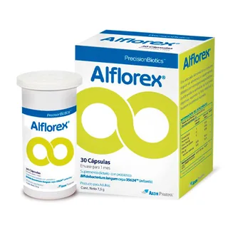 Envase de Alflorex capsulas x 30