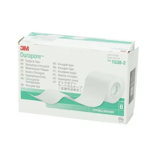 Envase de Durapore 5 cm x 9.5 m cinta quirurgica