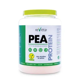 Envase de Pea proteina 30 porciones x 1 kg Revitta