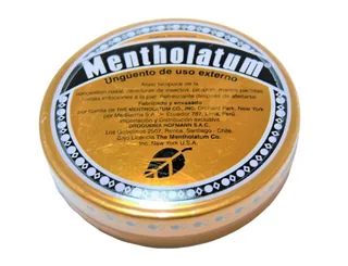 Envase de Mentholatum 18 og