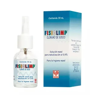 Envase de Fisiolimp 0.9% sol nas x 30 ml