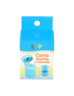 Envase de Cortador y triturador de pastillas