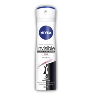 Envase de Nivea mujer spray black&w 150ml