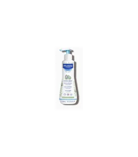 Envase de Mustela leche corporal avo bebe 300 ml
