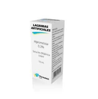 Envase de Lagrimas artificiales 0.3% x 10 ml pharmatech