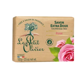 Envase de Jabon barra rosa extra suave 100g