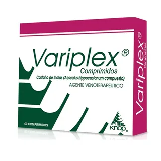 Envase de Variplex x 60 comprimidos