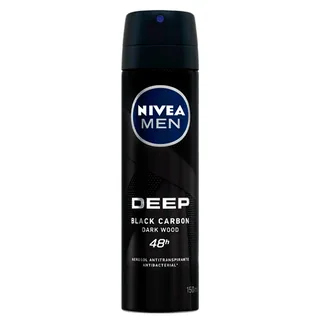 Envase de Nivea men deep 150 ml black carbon